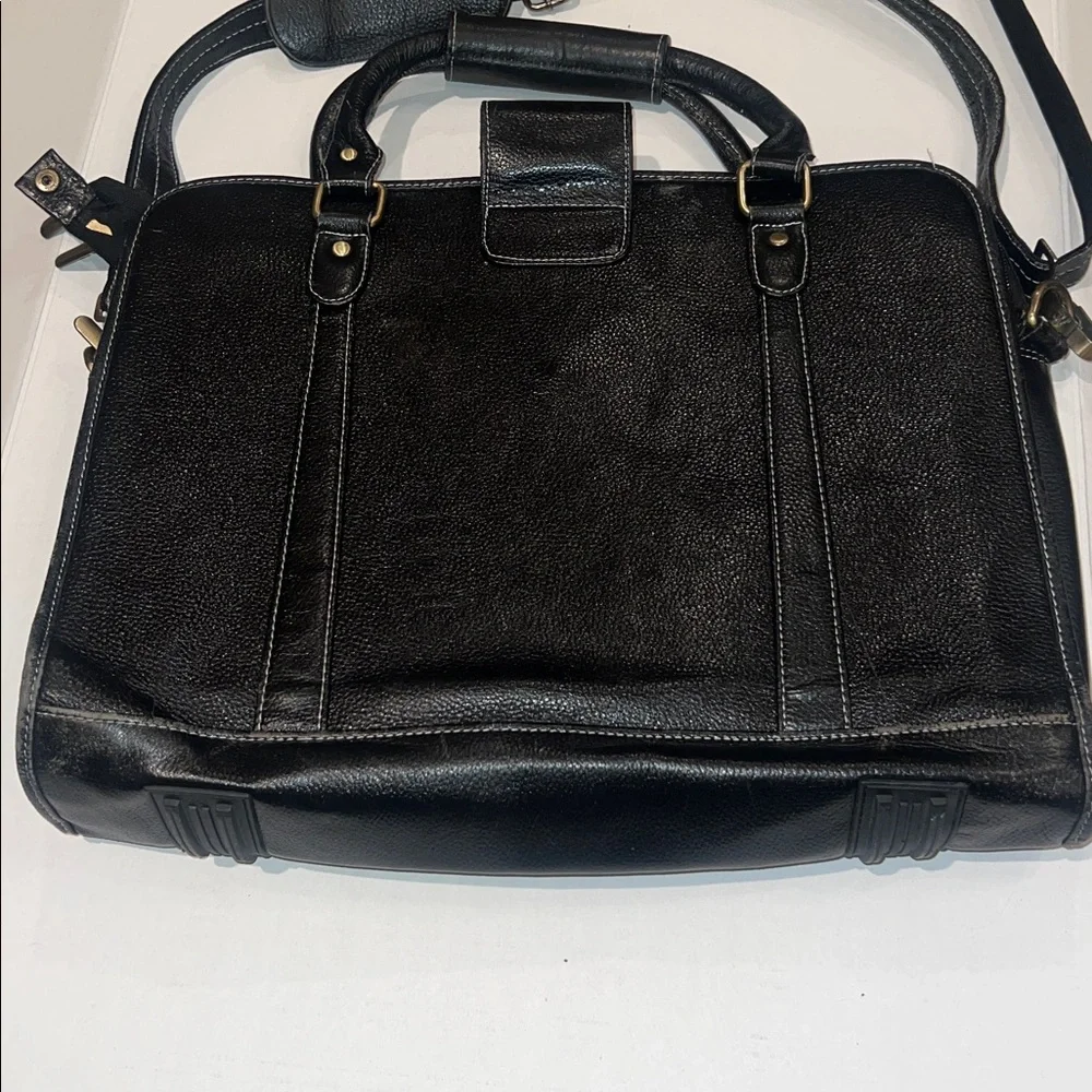 Vintage Amiet Leather Briefcase